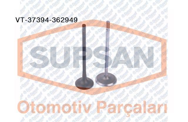 SUPSAN VT-37394-362949 Supap Takim Fiat Palio 1.2 8v 2005 Yeni Model (5 Mm) (Eng. 223 A5.000) 8 Supap - Lpg^Ye Uyumlu